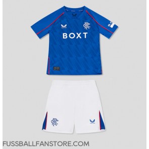 Rangers Replik Heimtrikot Kinder 2024-25 Kurzarm (+ Kurze Hosen)